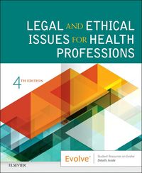 Produktbild: Legal and Ethical Issues for Health Professions E-Book