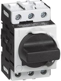 Produktbild: BACO 174005 Lasttrennschalter 25A 1 x 90° Grau, Schwarz 1St.