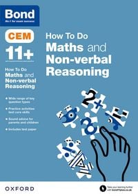 Produktbild: CEM How To Do: Bond 11+ Maths and Non-verbal Reasoning (for Cambridge Select Insight)
