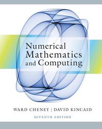 Produktbild: Numerical Mathematics and Computing
