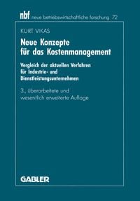Produktbild: Neue Konzepte f&uuml;r das Kostenmanagement