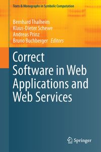 Produktbild: Correct Software in Web Applications and Web Services
