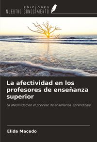 Produktbild: La afectividad en los profesores de ense&ntilde;anza superior
