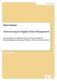 Produktbild: Outsourcing im Supply Chain Management