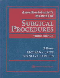 Produktbild: Anesthesiologist's Manual of Surgical Procedures
