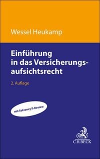 Produktbild: Einf&uuml;hrung in das Versicherungsaufsichtsrecht