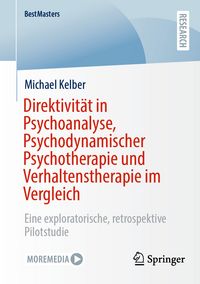 Produktbild: Direktivit&auml;t in Psychoanalyse, Psychodynamischer Psychotherapie und Verhaltenstherapie im Vergleich