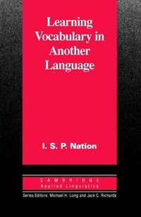 Produktbild: Learning Vocabulary in Another Language