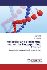 Produktbild: Molecular and Biochemical marker for Fingerprinting: Cowpea