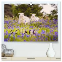 Produktbild: Schafe - Weich und wollig (hochwertiger Premium Wandkalender 2027 DIN A2 quer), Kunstdruck in Hochglanz