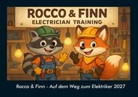 Produktbild: Rocco & Finn - Auf dem Weg zum Elektriker 2027 Fotokalender DIN A4