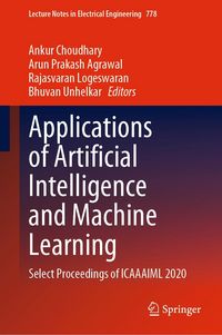 Produktbild: Applications of Artificial Intelligence and Machine Learning