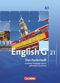 Bild vom Artikel English G 21. Ausgabe A 3. Das Ferienheft vom Autor Angelika Thiele