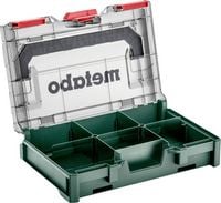 Produktbild: Metabo metaBOX 63 XS 626896000 Werkzeugbox ABS Gr&uuml;n, Transparent (L x B x H) 252 x 167 x 63mm