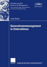 Produktbild: Generationenmanagement in Unternehmen