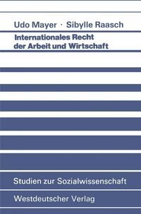 Produktbild: Internationales Recht der Arbeit und Wirtschaft