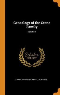 Produktbild: Genealogy Of The Crane Family