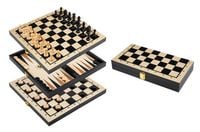 Produktbild: Reise-Schach-Backgammon-Dame-Set