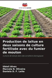Produktbild: Production de laitue en deux saisons de culture fertilis&eacute;e avec du fumier de mouton