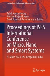 Produktbild: Proceedings of ISSS International Conference on Micro, Nano, and Smart Systems
