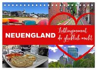 Produktbild: Neuengland USA Kalender 2026 (Tischkalender 2026 DIN A5 quer), CALVENDO Monatskalender