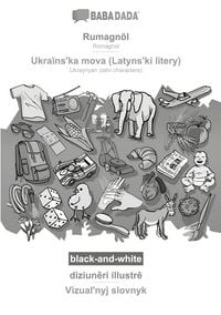 Produktbild: Rumagn&ouml;l - Ukra&iuml;ns&iquest;ka mova (Latyns&iquest;ki litery), diziun&ecirc;ri illustr&ecirc;, BW