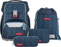 Produktbild: STEP BY STEP&reg; Schulrucksack-Set Basis 4teilig, Blue Lines