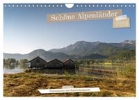 Produktbild: Sch&ouml;ne Alpenl&auml;nder (Wandkalender 2026 DIN A4 quer), CALVENDO Monatskalender