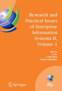Produktbild: Research and Practical Issues of Enterprise Information Systems II Volume 1