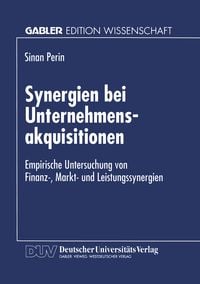 Produktbild: Synergien bei Unternehmensakquisitionen