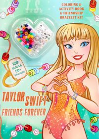 Produktbild: Taylor Swift Friends Forever Coloring & Activity Book with Friendship Bracelet Kit