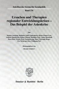 Produktbild: Ursachen und Therapien regionaler Entwicklungskrisen -