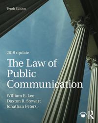 Produktbild: Lee, W: The Law of Public Communication 2019 Update