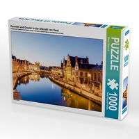 Produktbild: CALVENDO Puzzle Korenlei und Graslei in der Altstadt von Gent | 1000 Teile Lege-Gr&ouml;&szlig;e 64x48cm Foto-Puzzle f&uuml;r gl&uuml;ckliche Stunden