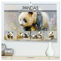 Produktbild: Pandas. Gl&uuml;cksmomente im Reich der B&auml;ren (hochwertiger Premium Wandkalender 2027 DIN A2 quer), Kunstdruck in Hochglanz
