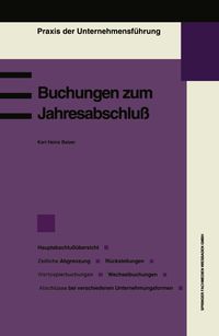 Produktbild: Buchungen zum Jahresabschlu&szlig;