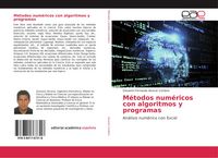 Produktbild: M&eacute;todos num&eacute;ricos con algoritmos y programas