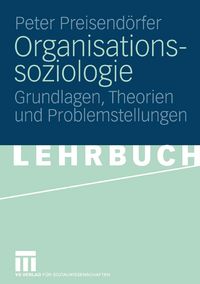 Produktbild: Organisationssoziologie