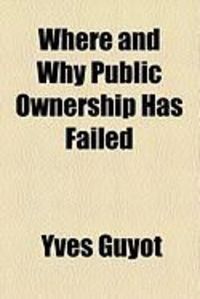 Produktbild: Where and Why Public Ownership Has Failed