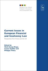 Produktbild: Current Issues in European Financial and Insolvency Law