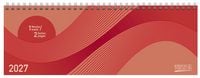 Produktbild: Tischkalender quer Professional Colourlux 2027 rot