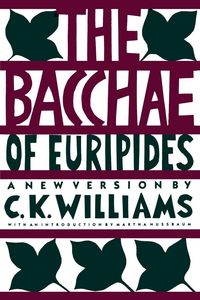 Produktbild: The Bacchae of Euripides