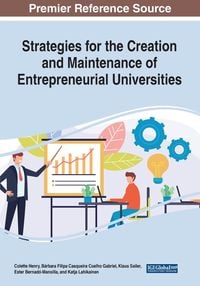 Produktbild: Strategies for the Creation and Maintenance of Entrepreneurial Universities
