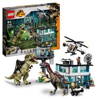 Produktbild: LEGO&reg; Jurassic World: Giganotosaurus & Therizinosaurus Angriff (76949); Bauset; spannendes Spielzeug f&uuml;r Kinder ab 9 Jahren (658 Teile)