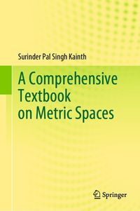 Produktbild: A Comprehensive Textbook on Metric Spaces