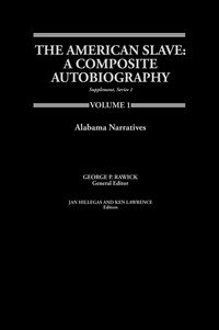 Produktbild: The American Slave--Alabama Narratives