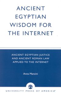 Produktbild: Mancini, A: Ancient Egyptian Wisdom for the Internet