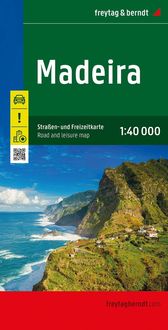 Bild vom Artikel Madeira, Straßen- und Freizeitkarte 1:40.000, freytag & berndt vom Autor 