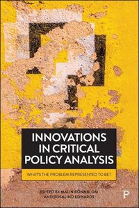 Produktbild: Innovations in Critical Policy Analysis