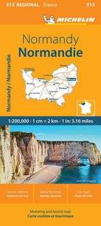Produktbild: Normandy - Michelin Regional Map 513